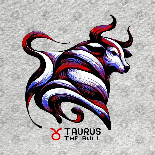 Taurus The Bull Zodiac Sign by 2HivelysArt